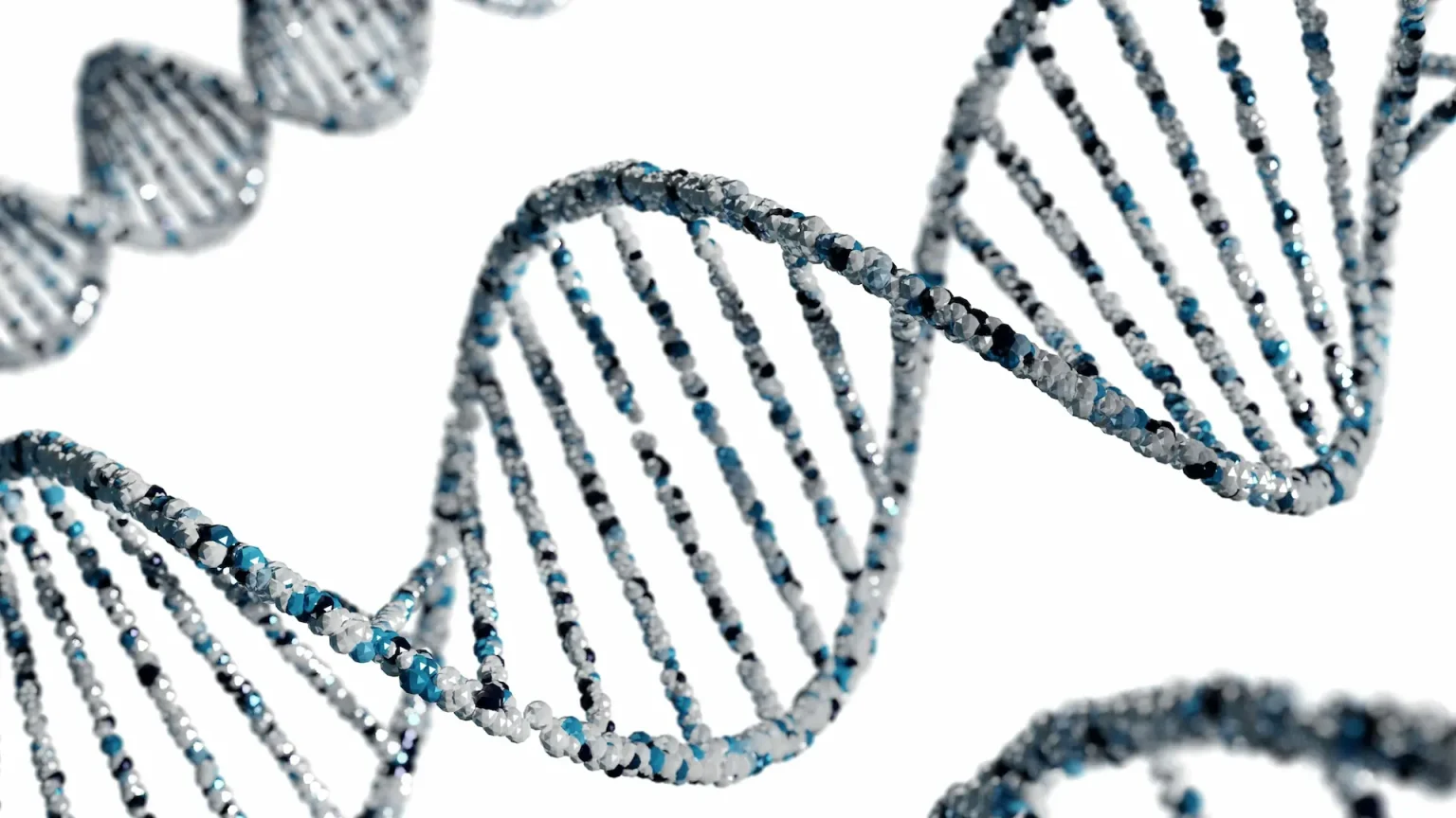 DNA against a light background.